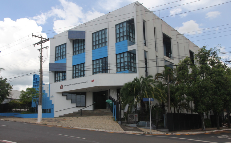 Nova sede do Ministério Público em Franca está instalado no antigo prédio da CTBC, na Presidente Vargas (Foto HR Multimídia)